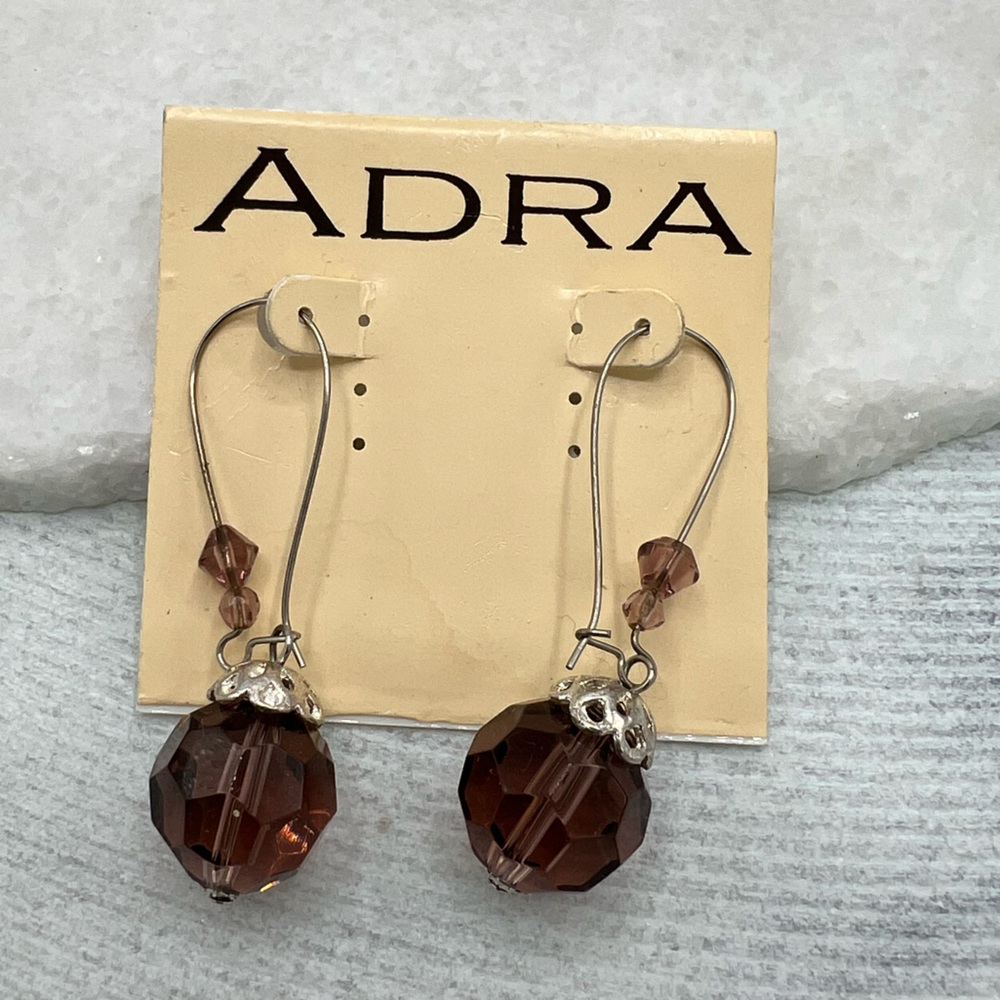 ✔️NWT Purple Hanging Drop Earrings